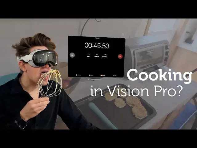'Video thumbnail for Cooking with a Vision Pro — Better or Worse?'