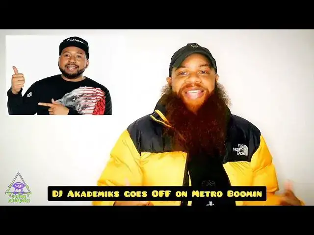 Video thumbnail for DJ Akademiks goes OFF on Metro Boomin
