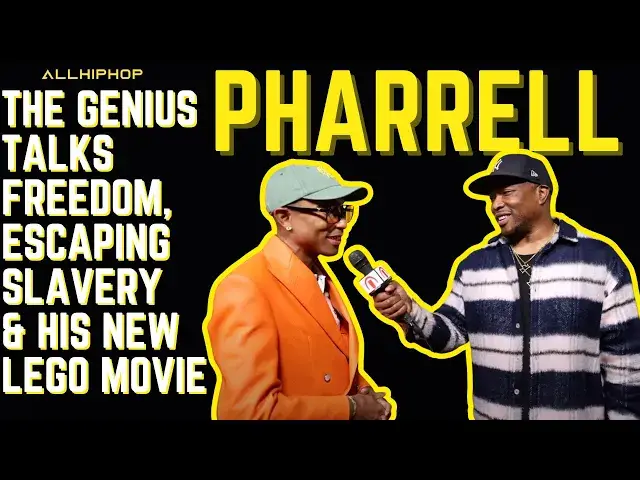 Video thumbnail for #PharrellWilliams Says #PiecebyPiece Hopes To Inspire Freedom For The  “Mentally Enslaved”