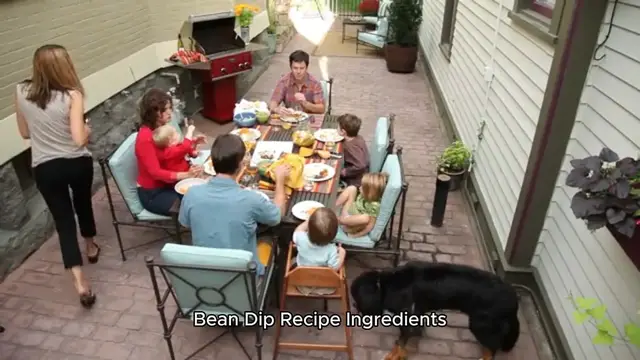 'Video thumbnail for bean dip recipe'