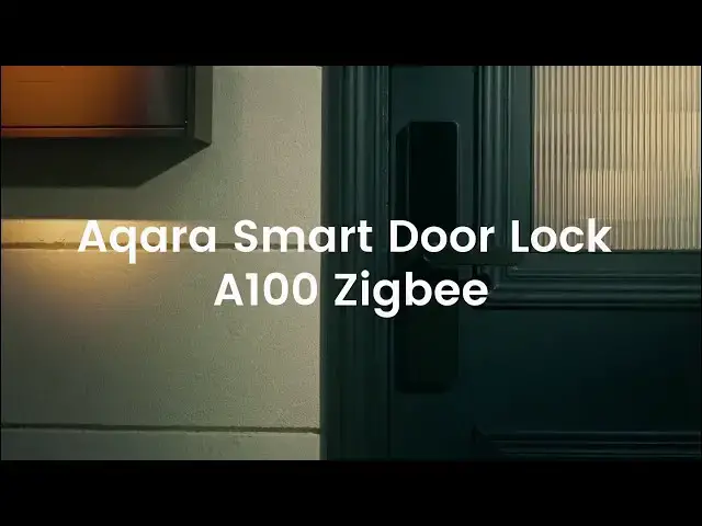 Video thumbnail for กลอนประตูอัจฉริยะ Aqara Smart Door Lock A100