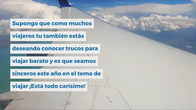 Video thumbnail for Viajar barato ¡Trucos que todo viajero debe conocer!
