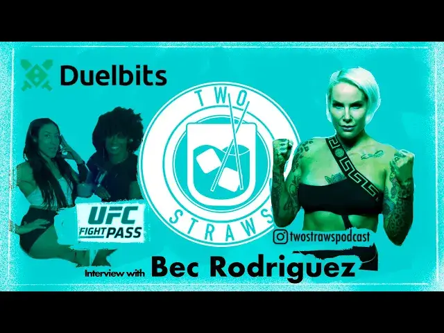 Video thumbnail for Two Straws on Fightpass! Bec Rodriguez Interview