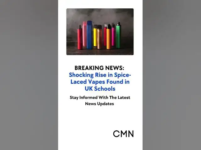Video thumbnail for Shocking Rise in Spice-Laced Vapes Found in UK Schools
