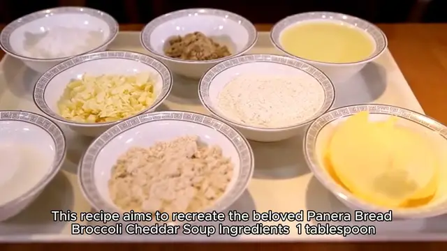 Video thumbnail for panera bread broccoli cheddar soup recipe