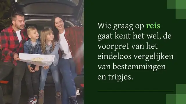 Video thumbnail for Plan je vakantie met deze reisplanner:
