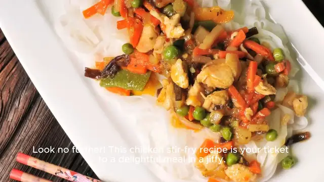 Video thumbnail for Quick and Flavorful Chicken Stir-Fry ...