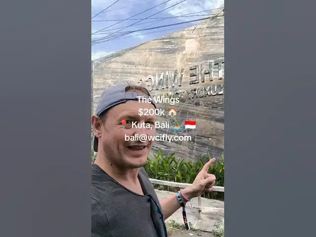 Video thumbnail for ✨ The Wings Luxury Townhouse in Kuta – Private Pool, Modern Design & Perfect Airport Location