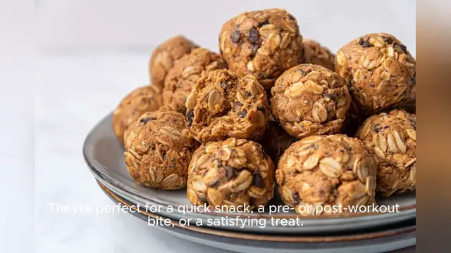 Video thumbnail for healthy protein balls recipe