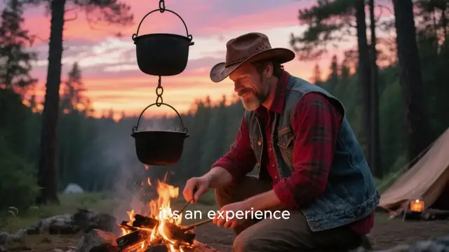 Video thumbnail for Wild Game Chili in Cast Iron  Cowboy Style