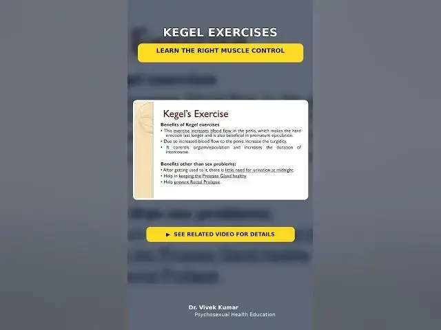 Video thumbnail for 11 Kegel exercises #sexualdissatisfaction