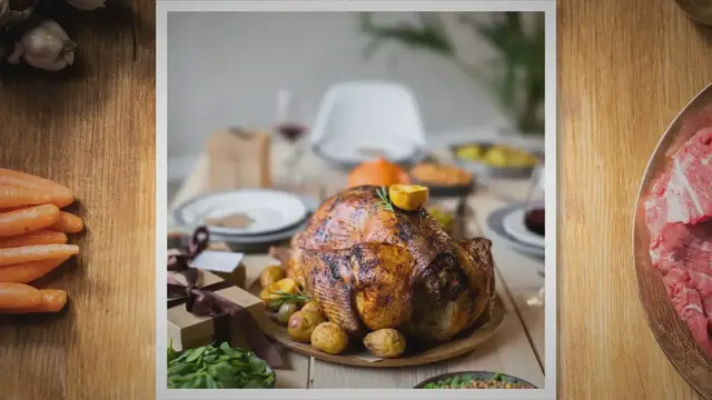 'Video thumbnail for Herb-Infused Bliss: A Mouthwatering Roast Turkey'