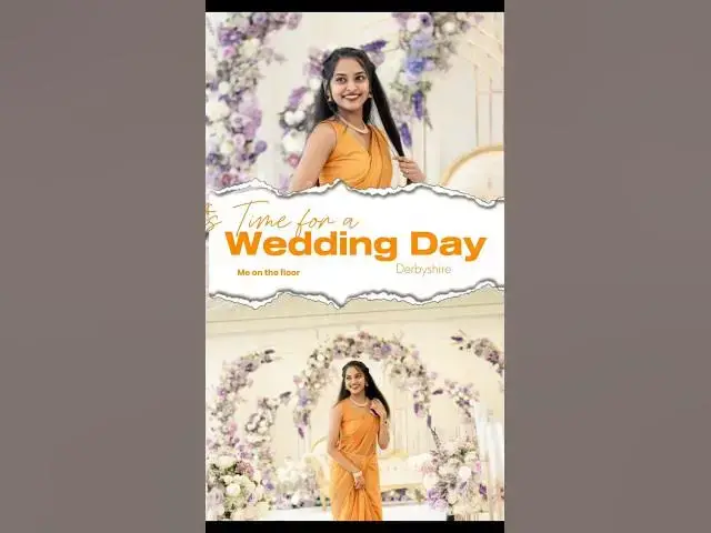 'Video thumbnail for A WEDDING DAY ❤️🎤'