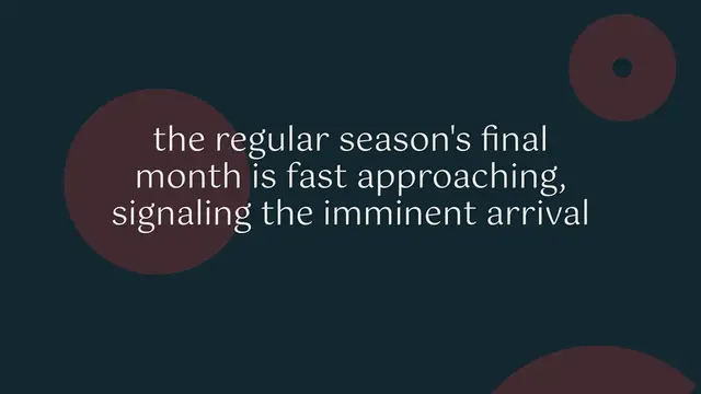 Video thumbnail for MLB playoff picture comes into focus as division, wild card races near home stretch