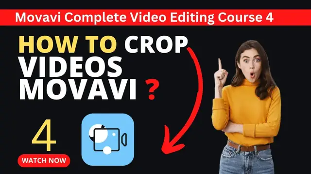 Video thumbnail for How to Crop Video in Movavi Video Editor | ⬆️ Movavi Video Editing Course For Beginners 2023 Video 4