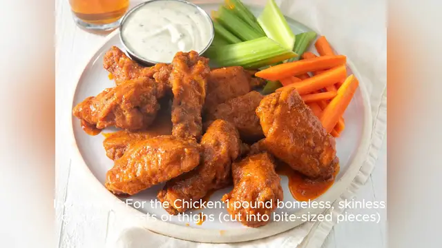 Video thumbnail for buffalo chicken recipe