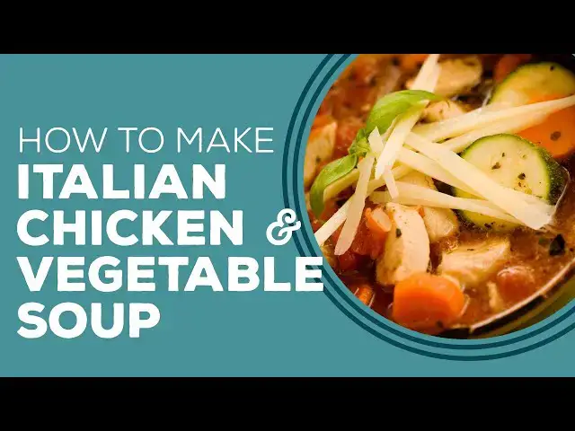 Video thumbnail for Blast from the Past: One-Pot Italian Chicken and Vegetable Soup Recipe
