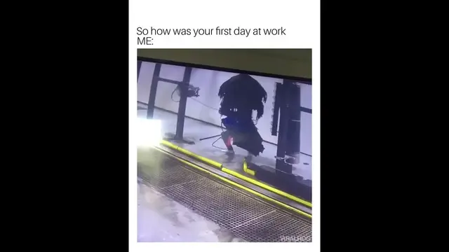 Video thumbnail for First day at work lol or can be every monday