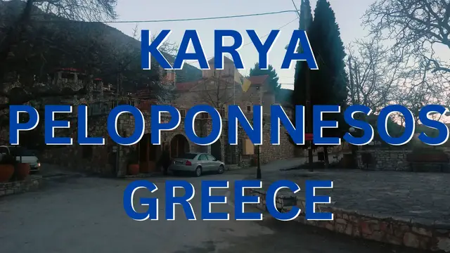 Video thumbnail for Karya - Peloponnesos - Greece