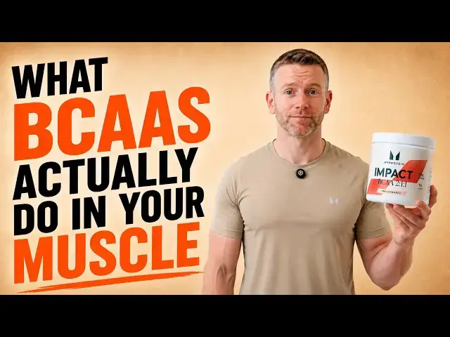 Video thumbnail for BCAAS & what they actually do in your muscle | NUTRITIONIST EXPLAINS | Myprotein