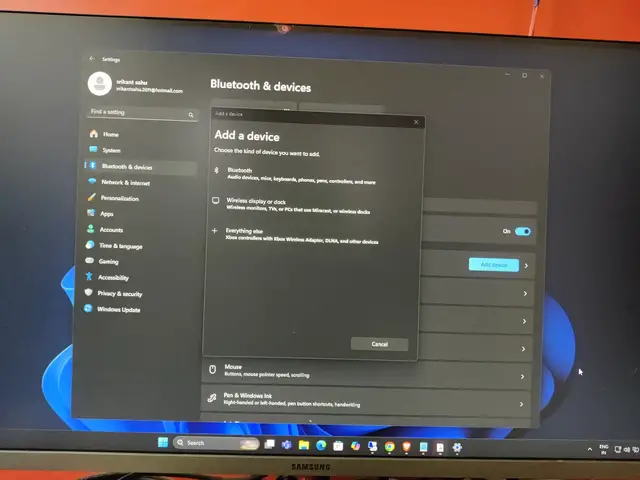 'Video thumbnail for How to add a Bluetooth device to Windows 11 laptop'