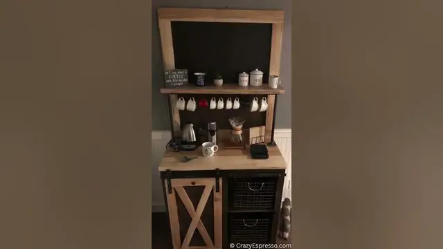 Video thumbnail for Coffee Bar Furniture Ideas #coffeebardecor #furnituredesign