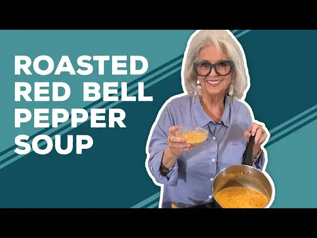 Video thumbnail for Love & Best Dishes: Roasted Red Bell Pepper Soup Recipe | Easy Soup Recipes at Home