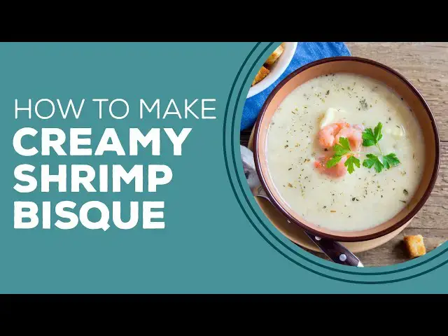 Video thumbnail for Blast from the Past: Creamy Shrimp Bisque Recipe with Croutons | Shrimp Dinner Ideas