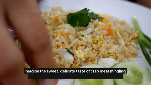 Video thumbnail for Savor the Sea A Delightful Crab Fried Rice Recipe