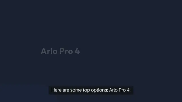 Video thumbnail for Best Home Security Cameras With Weatherproof