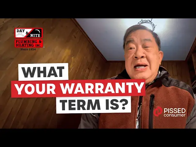 'Video thumbnail for Day And Nite Heating Reviews - Warranty terms | PissedConsumer'