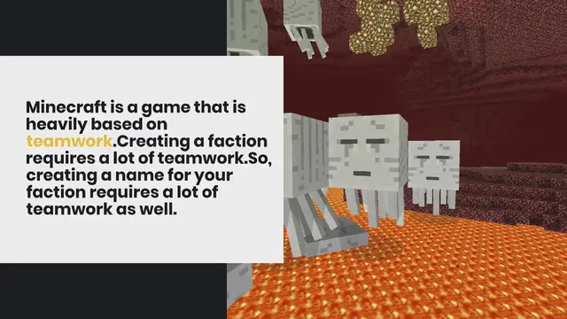 Video thumbnail for 400+ Creative Minecraft Faction Team Names Ideas to Pick From