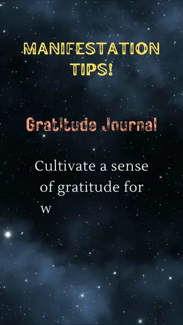 Video thumbnail for Manifestation Tips!