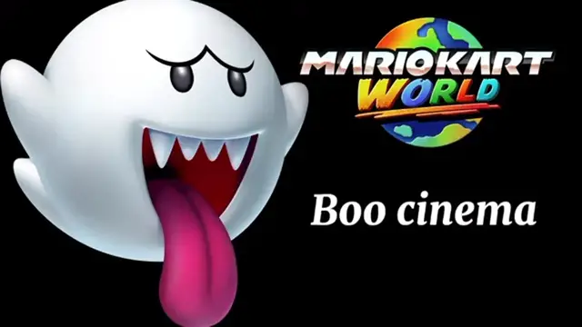 'Video thumbnail for Boo Cinema theme - Mario Kart World'