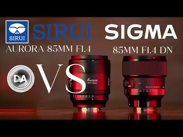 Video thumbnail for Sirui Aurora 85 F1.4 vs Sigma 85 F1.4 DN | Is the Value Option Enough?