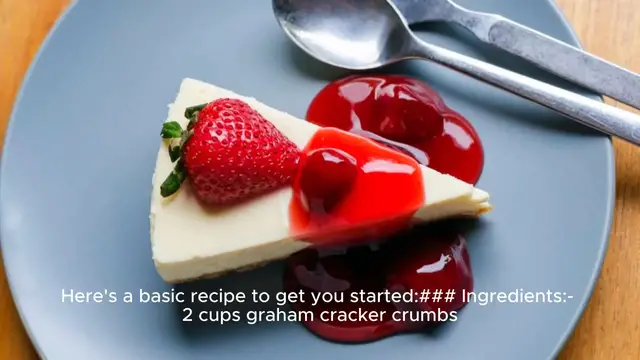 Video thumbnail for cheesecake recipe