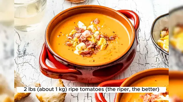 Video thumbnail for Salmorejo Recipe