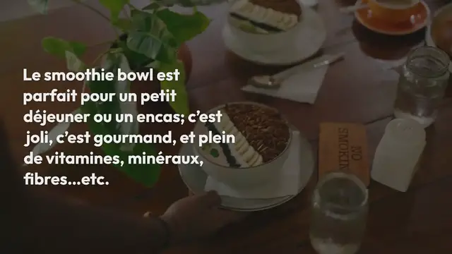 Video thumbnail for Smoothie bowl aux fraises
