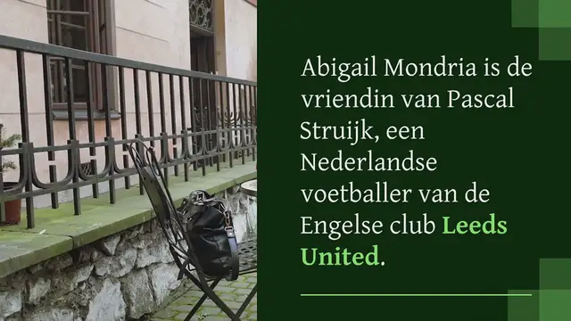 Video thumbnail for Abigail Mondria vriendin van Pascal Struijk: