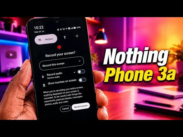 Video thumbnail for How to Turn On Screen Recording on Nothing Phone 3a (Quick & Easy)