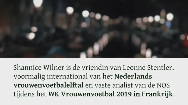 Video thumbnail for Shannice Wilner vriendin van Leonne Stentler: