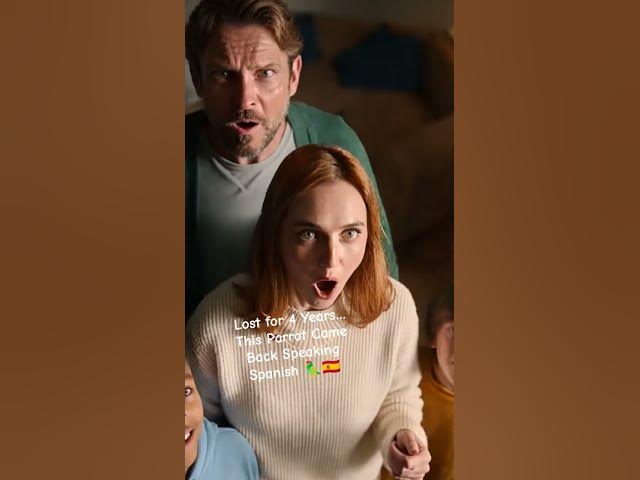 Video thumbnail for Parrot Speaks Spanish After Reuniting With Owner🦜🇪🇸 #parrot