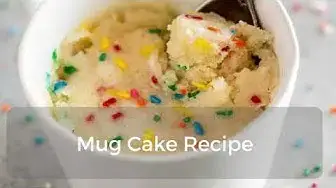 Video thumbnail for Mug Cake Recipe