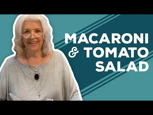 Video thumbnail for Quarantine Cooking: Macaroni & Tomato Salad Recipe