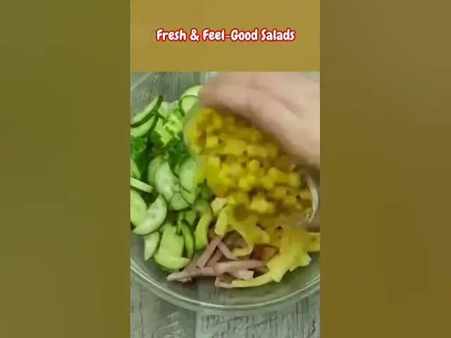 Video thumbnail for These Salads Are So Easy You'll Make Them Every Week #shorts #saladideas #quickrecipes