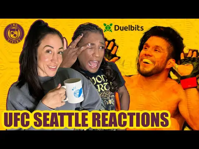 Video thumbnail for UFC Seattle Reactions w/ UFC vets Angela Hill and Jessica Penne