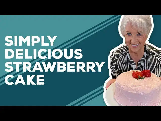 Video thumbnail for Love & Best Dishes: Simply Delicious Strawberry Cake Recipe