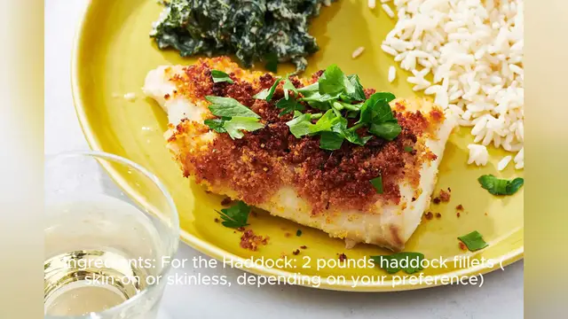 Video thumbnail for baked haddock recipe