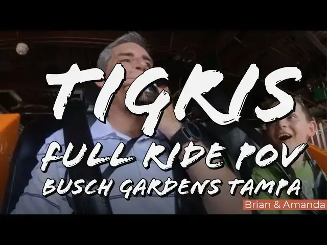 Video thumbnail for Tigris - Full Ride POV Busch Gardens Tampa