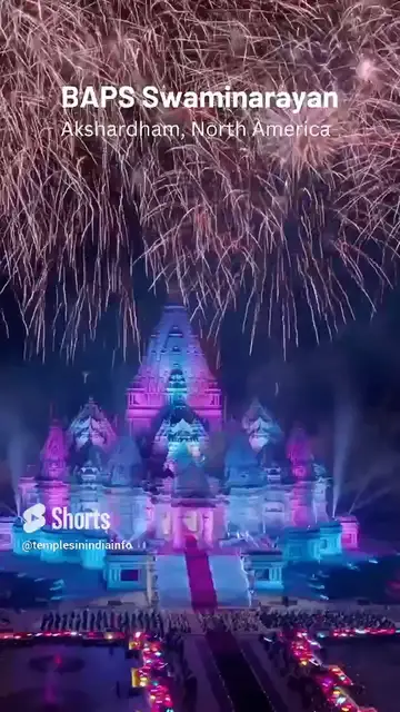 'Video thumbnail for BAPS Swaminarayan Akshardham North America'